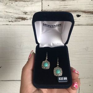 Turquoise Sterling Silver Earrings